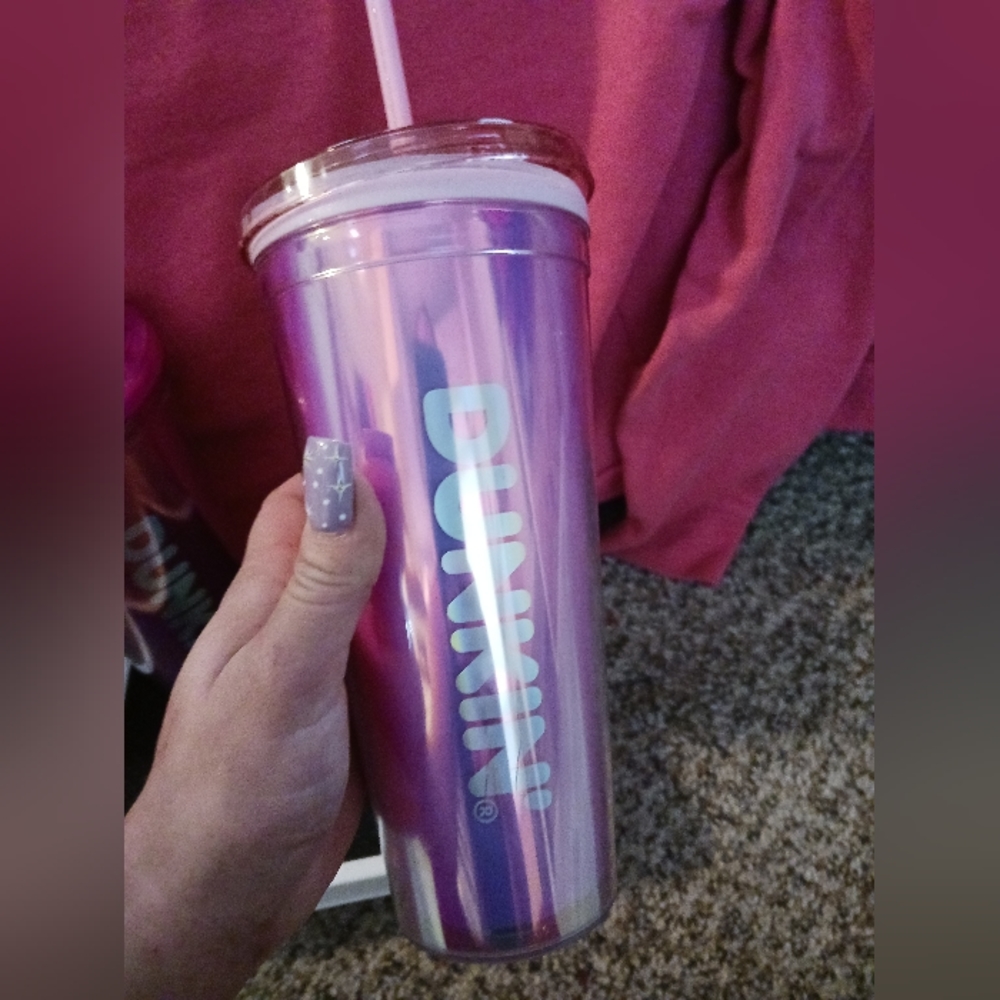 Valentines day cold cup dunkin